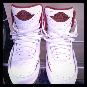 👟Men’s retro white Nike Air Jordan sneakers 👟